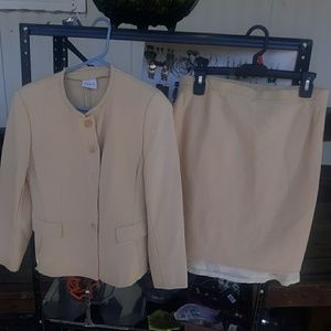 Akris skirt and blazer